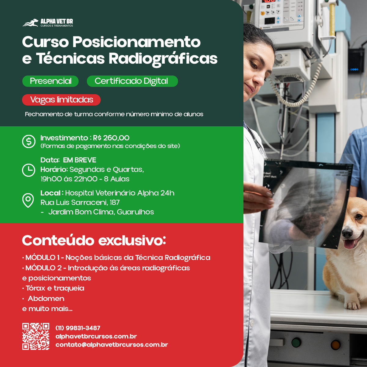 Curso de Posicionamento e Técnicas Radiográficas